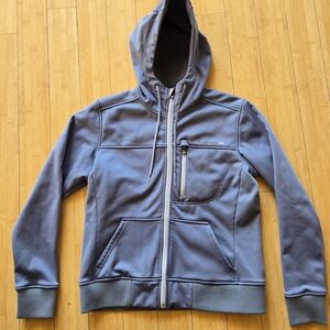 Simms Women's Gray Softshell Zip-Up Jacket
